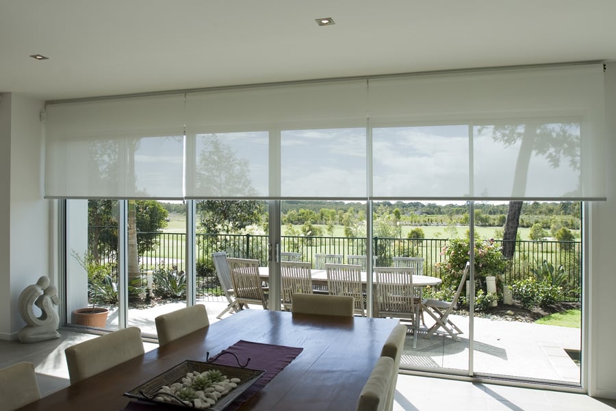 roller blinds perth living room