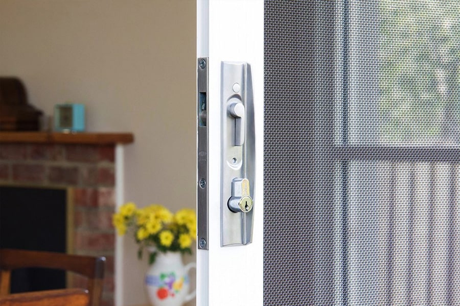 sliding door security screen perth